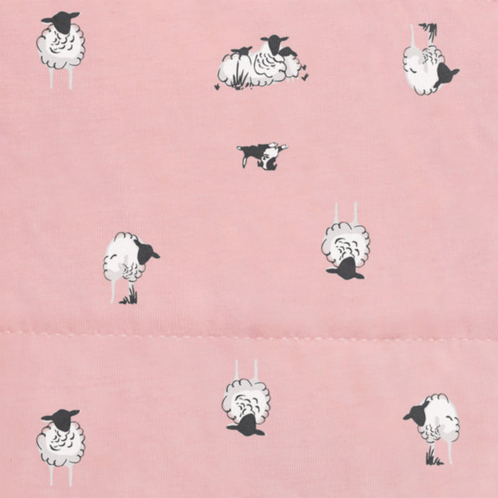 Swaddle Up™ 2.5 TOG Organic Cotton/Merino Wool Rose Lamb's Best Friend