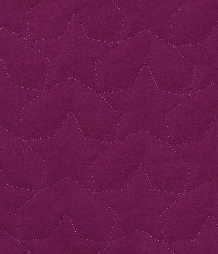Swaddle Up™ 2.5 TOG Quilted Cotton Plum Starturn Quilted