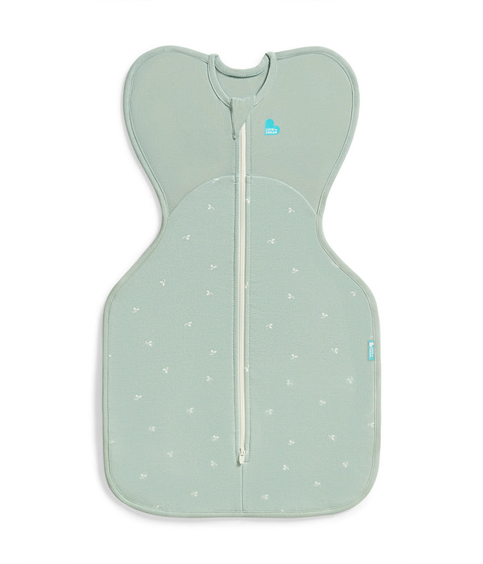 Swaddle Up & Romper Bundle | 1.5 TOG | Bamboo | Olive Twigs | Cream Lemons