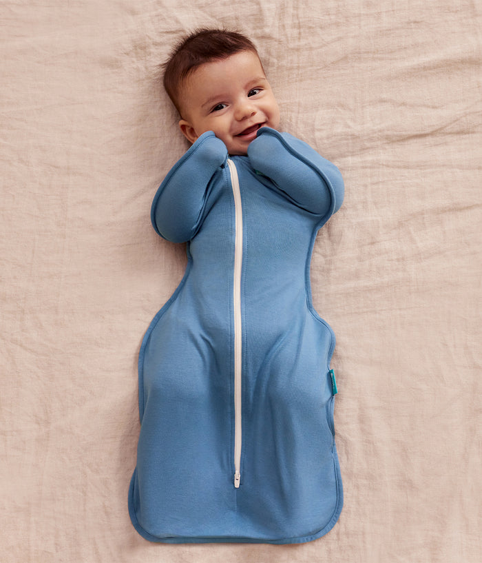 Swaddle Up Starter Bundle | 1.0 TOG | Blue Boats | Storm Blue | Blue Twinkle