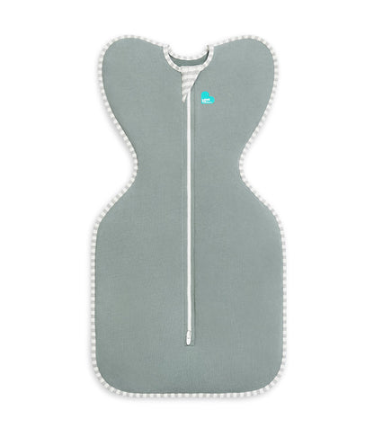 Swaddle Up™ Starter Bundle 1.0 TOG Deep Olive Cloud Bunnies Grey