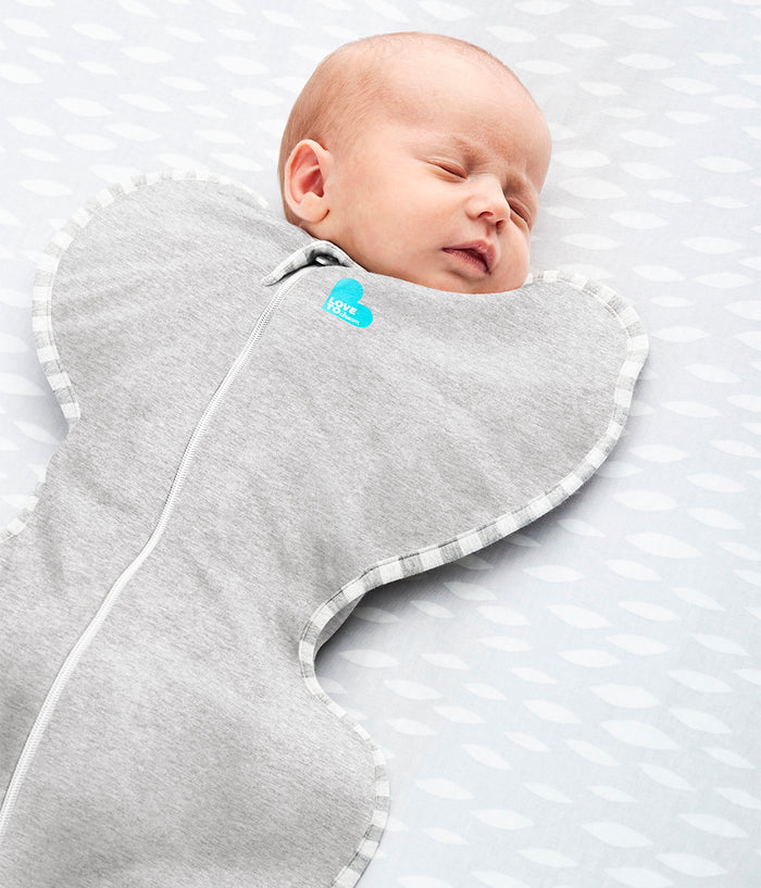 Swaddle Up™ Starter Bundle 1.0 TOG Deep Olive Cloud Bunnies Grey