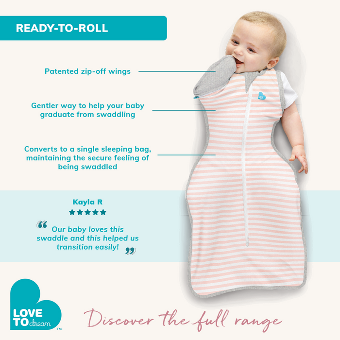 Swaddle Up™ Transition Bag 0.2 TOG Cotton White Space