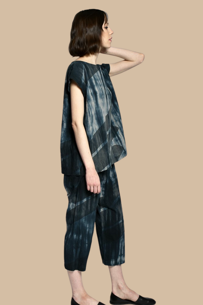 Swipe Dye Cotton Tunic