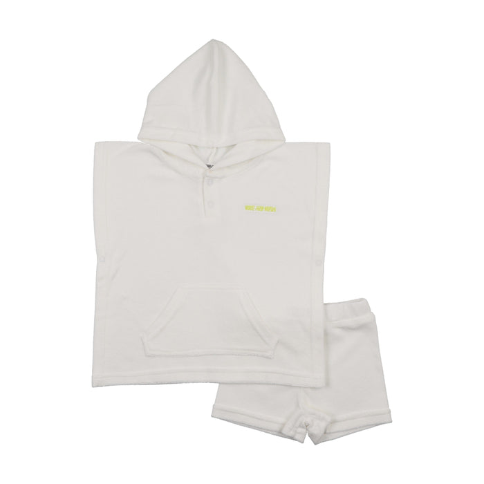 Terry Poncho Set
