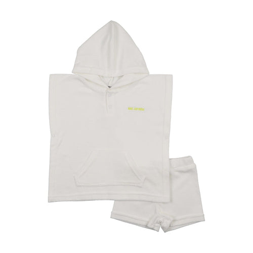 Terry Poncho Set