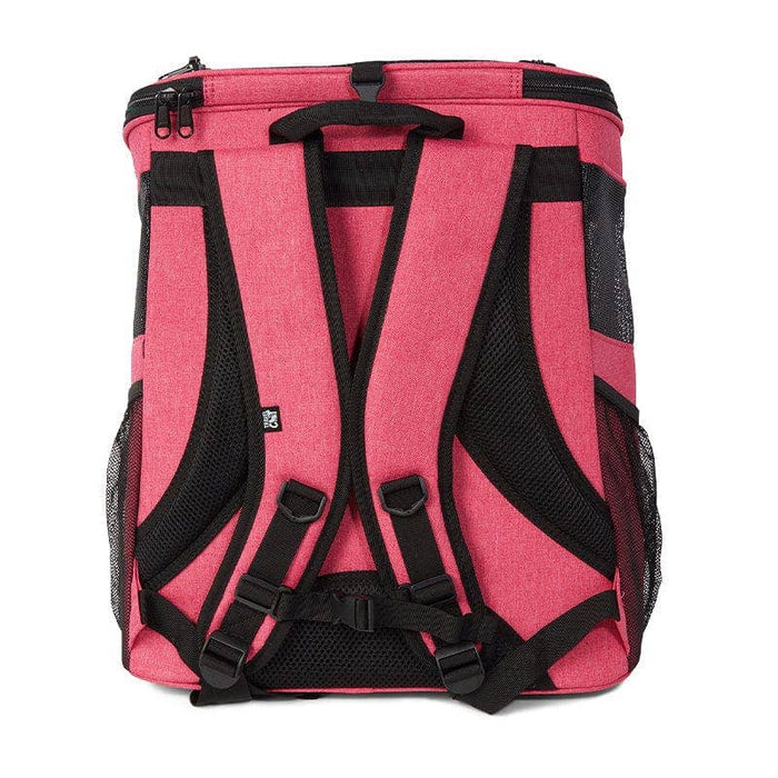 "The Fat Cat" Cat Backpack in Deep Rose Pink