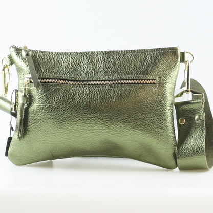 The Metallic Rita Crossbody and Hipbag: Copper