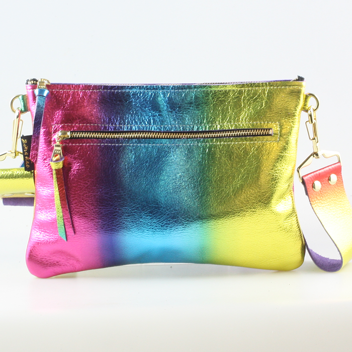 The Metallic Rita Crossbody and Hipbag: Copper