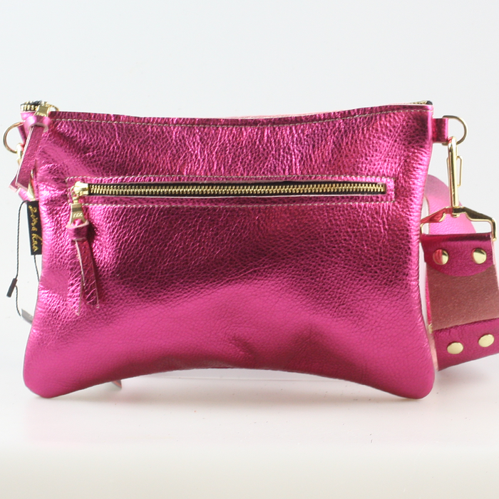 The Metallic Rita Crossbody and Hipbag: Copper