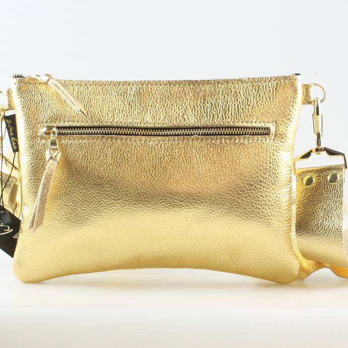 The Metallic Rita Crossbody and Hipbag: Copper