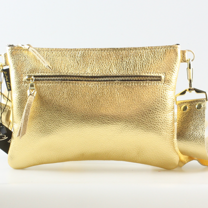 The Metallic Rita Crossbody and Hipbag: Copper