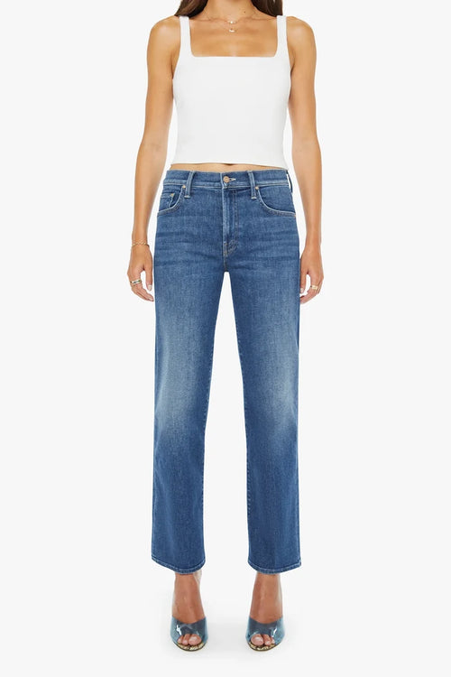 The Mid Rise Rambler Zip Ankle Jeans MOTHER