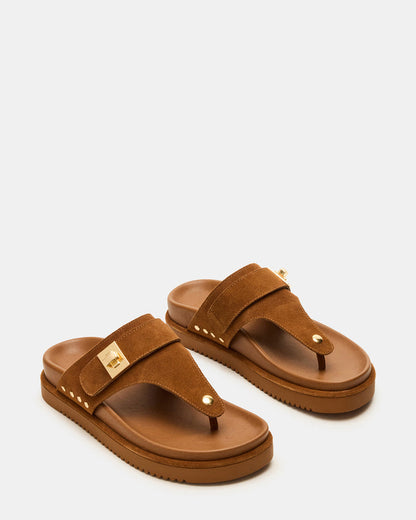 THONA CHESTNUT SUEDE