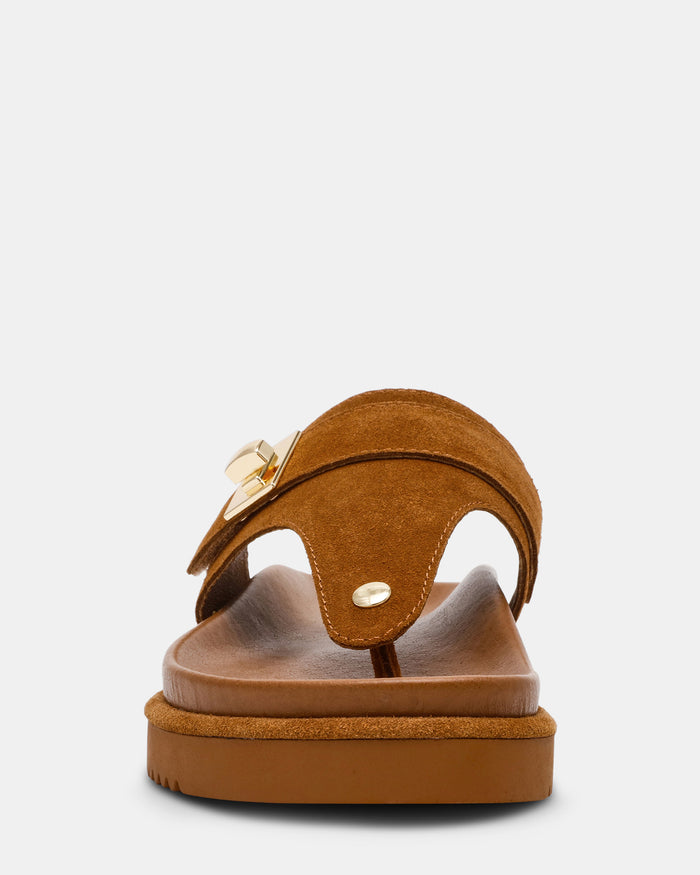 THONA CHESTNUT SUEDE