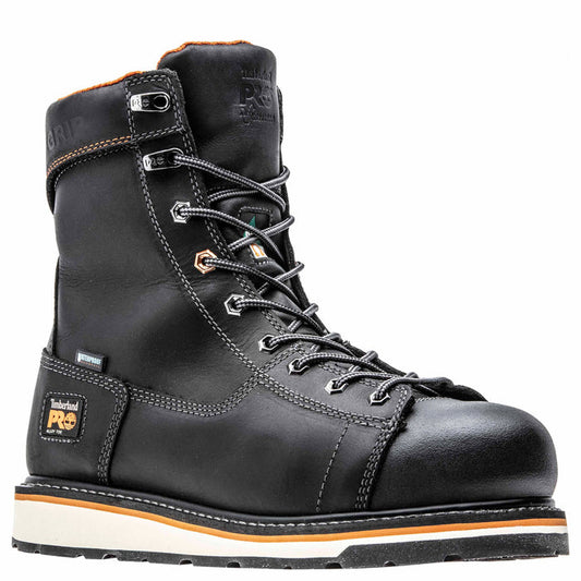 Timberland Pro Men's 8" Gridworks Black CSA Alloy Toe Work Boots TB1A12EO