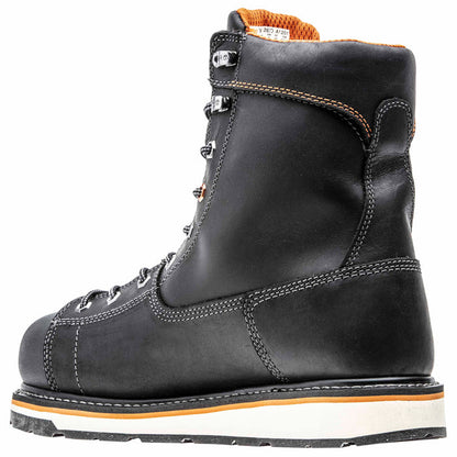 Timberland Pro Men's 8" Gridworks Black CSA Alloy Toe Work Boots TB1A12EO
