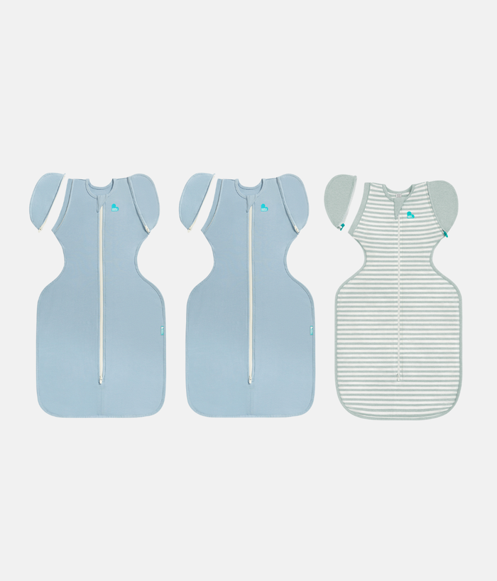Transitioning Bundle | 0.2 TOG | Soft Blue | Olive Stripe