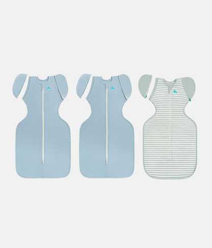 Transitioning Bundle | 0.2 TOG | Soft Blue | Olive Stripe