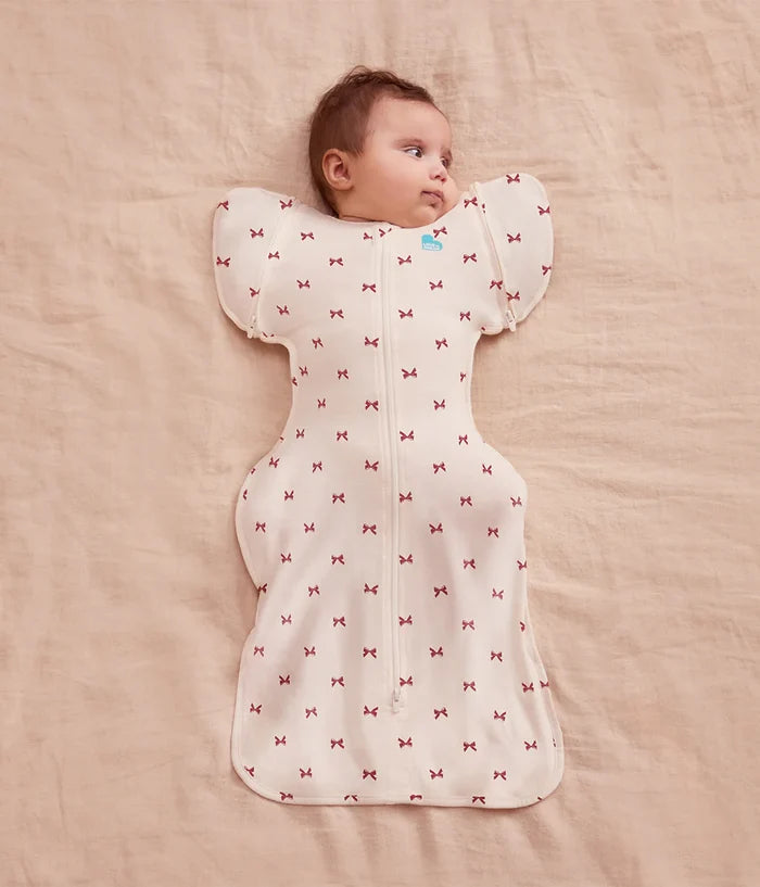 Transitioning & Romper Bundle | 1.0 TOG | Bamboo | Cream Bows