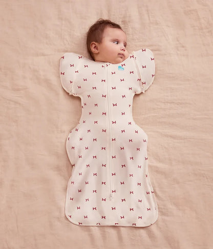 Transitioning & Romper Bundle | 1.0 TOG | Bamboo | Cream Bows