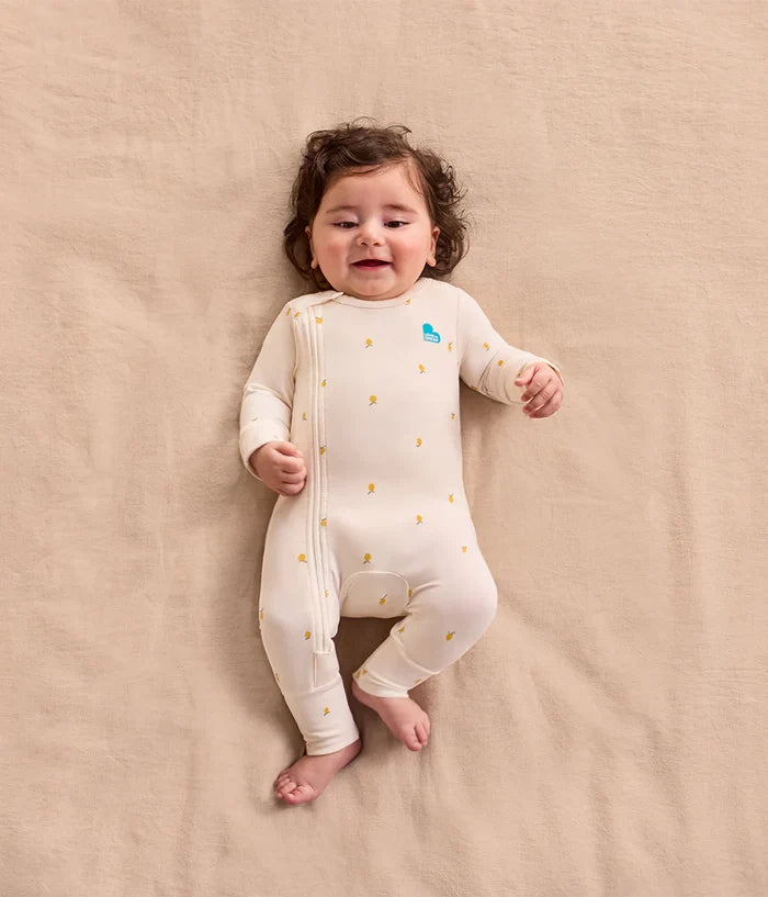 Transitioning & Romper Bundle | 1.0 TOG | Bamboo | Deep Olive | Cream Lemons