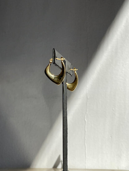 Triangle Hoop Earrings