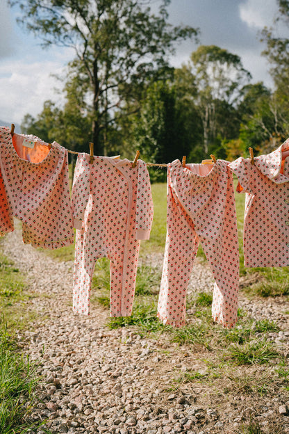 Tulip Garden Sleep Romper