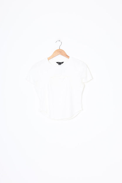 Urban Revivo Womens White Top Size 10