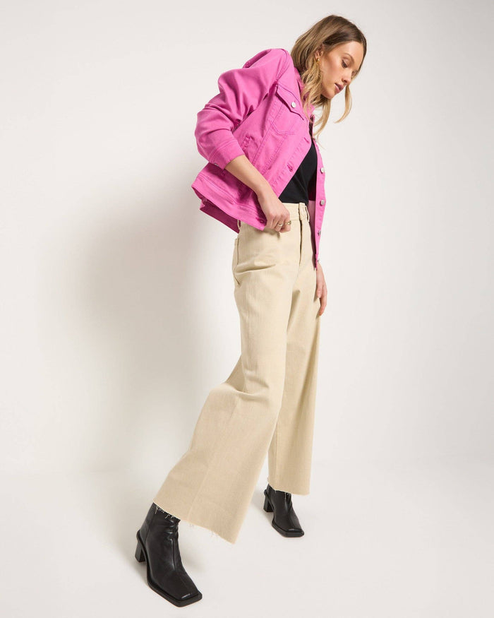 Valencia Jacket: Birch Beige