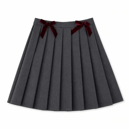 Velvet Bow Skirt