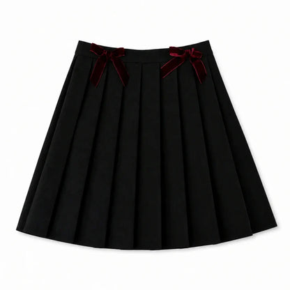 Velvet Bow Skirt
