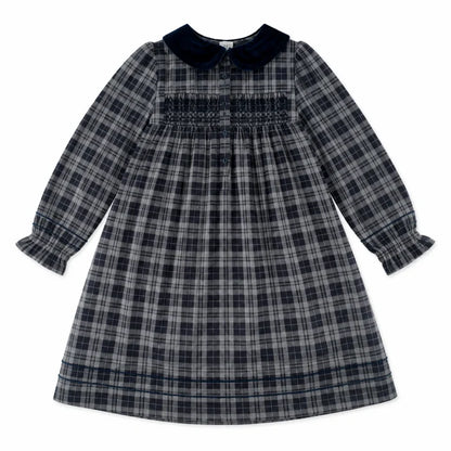 Velvet Plaid Dress
