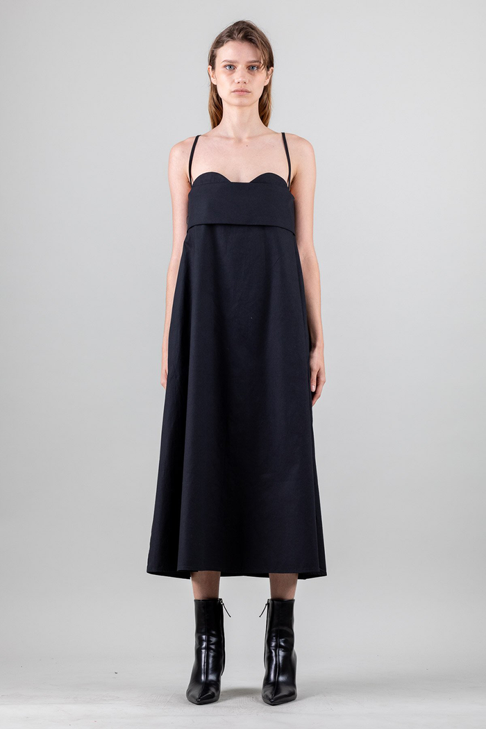 Verona Dress 2.0, Onyx Black