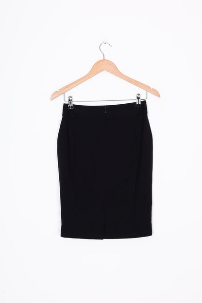 Veronika Maine Womens Black Skirt Size 6