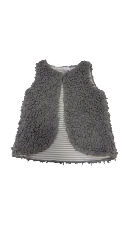 Vest: Grey Fur