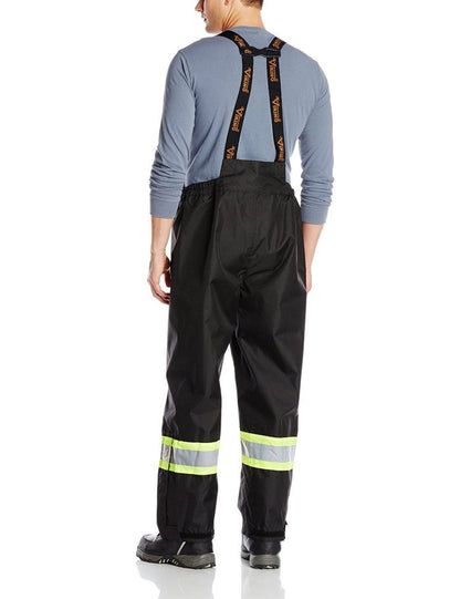 Viking Professional Black Journeyman 300D Rip-stop FR Bib Pants 3907FRP
