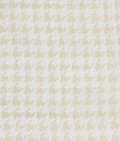 Wash Cloth 3 Pack Muslin White Mini Cloud Bunnies