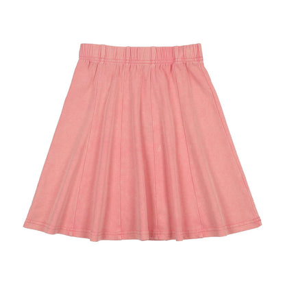 Washed Patch Skater Skirt