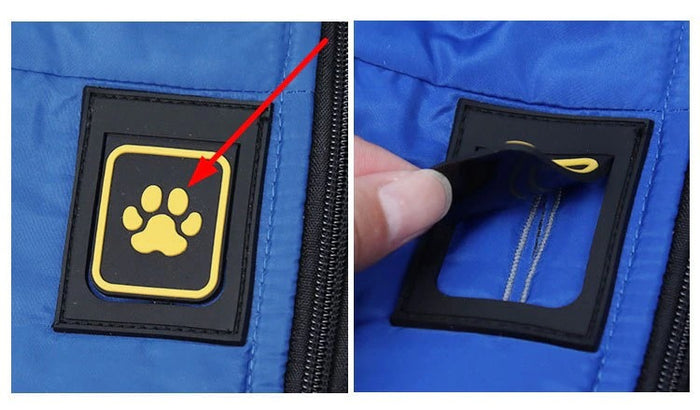 Waterproof Fleece Dog Jacket