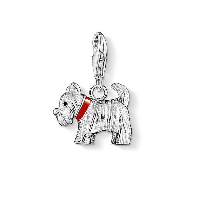 Westie West Highland White Terrier 925 sterling silver pendant charm