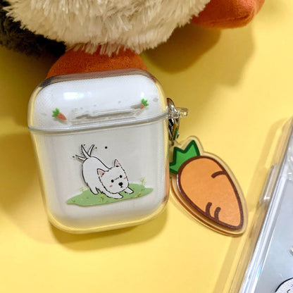 Westie AirPods Case Protective Cover