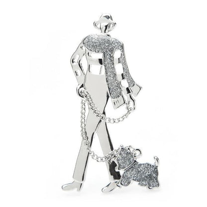 Westie Brooch