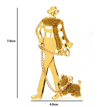 Westie Brooch