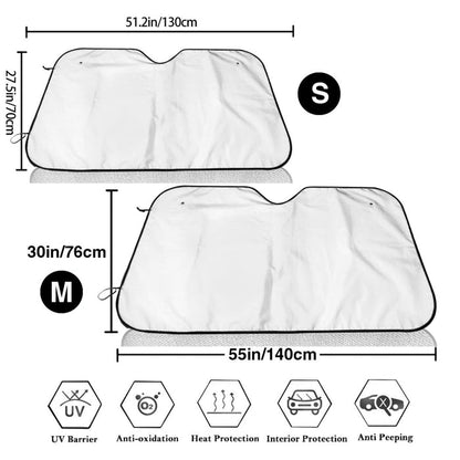 Westie Car Sun Shade