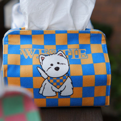 Westie Dog Tissue Box Cover