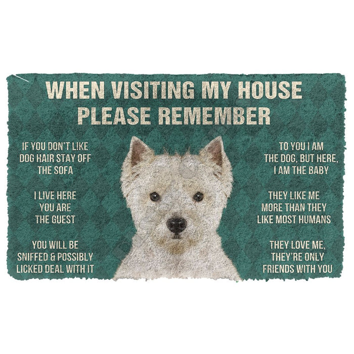 Westie Doormat
