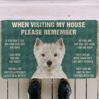 Westie Doormat