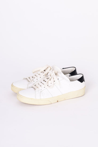 Saint Laurent Womens White Sneakers Size EU 36