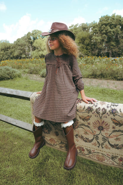 Wool Plaid Dress